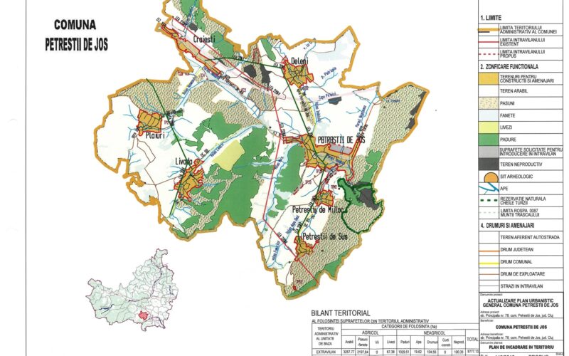 Direcția de urbanism a CJ Cluj a efectuat o analiză a activității sale în 2023. A fost vizat și modul în care a funcționat platforma informatică Public.Cluj.Archi, destinată emiterii electronice a documentelor urbanistice. 
