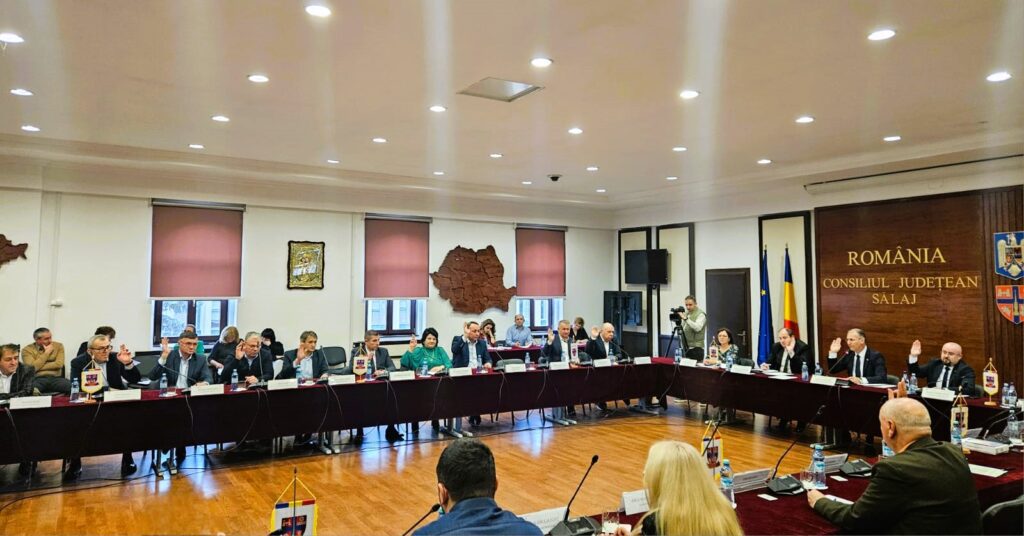 Consiliul Judeţean (CJ) Sălaj a aprobat bugetul propriu al judeţului și al instituțiilor subordonate, pentru 2024, de 434 milioane de lei.