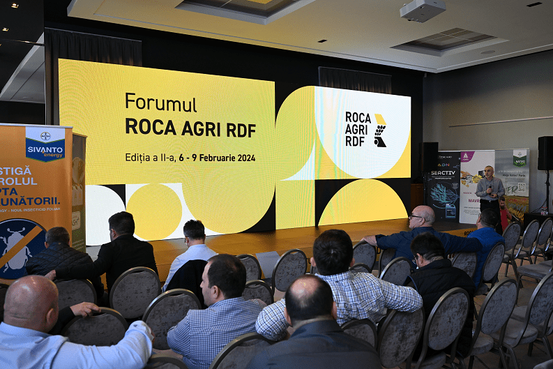 Ediția a doua a Forumului ROCA Agri RDF a reprezentat un prilej de a aduna la masa discuțiilor reprezentanți ai sectorului agricol românesc și internațional