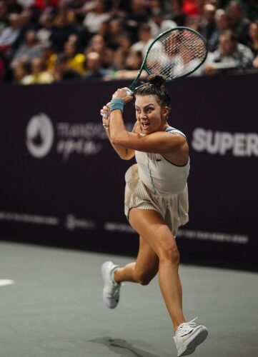 Jaqueline Cristian s-a calificat în sferturile de finală ale Transylvania Open WTA 250.