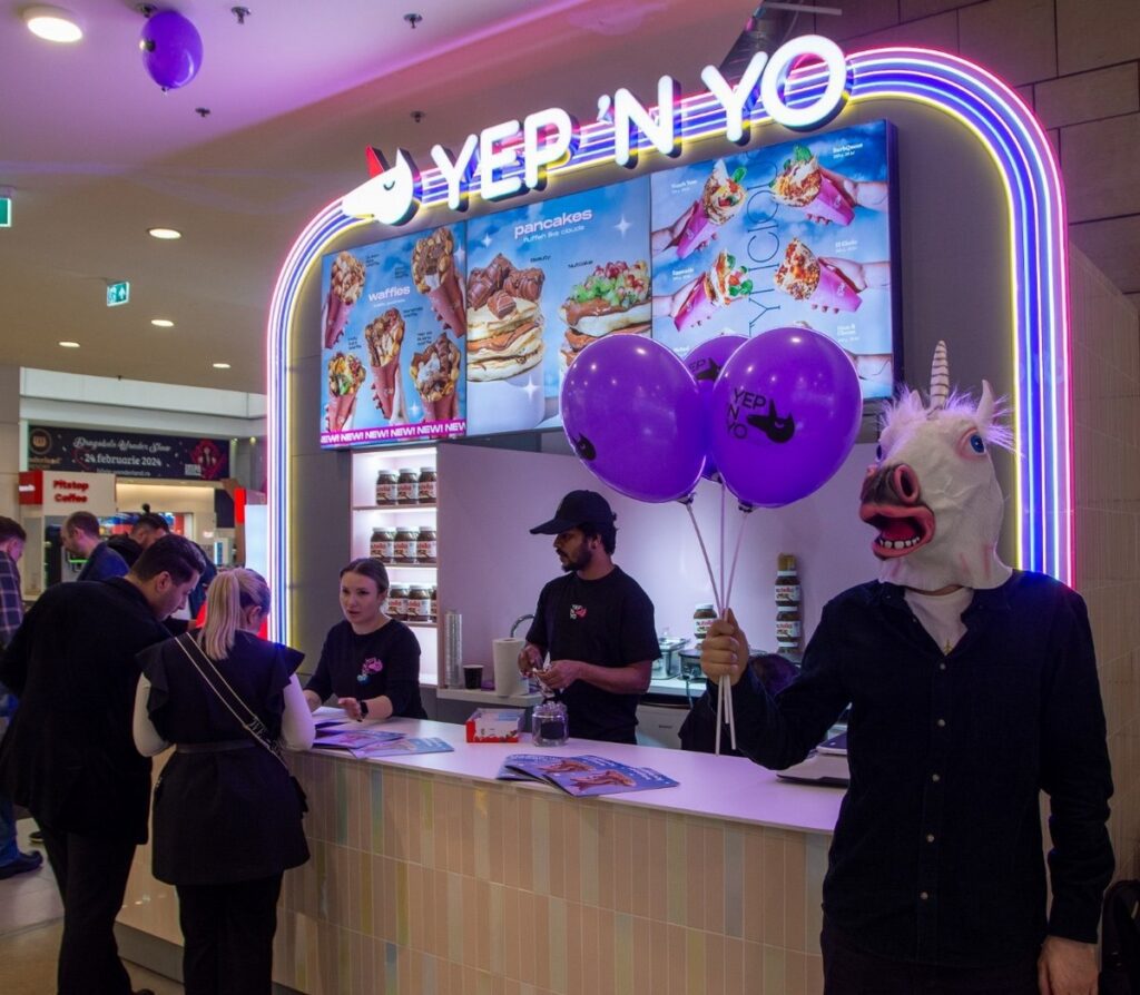 S-a deschis o nouă locaţie Yep'N Yo, în food court-ul Iulius Mall din Cluj-Napoca.