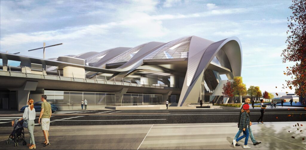 Unul dintre cele mai spectaculoase proiecte prezentate la conferința de la Cluj aparține Aeroportului din Riga (Letonia).