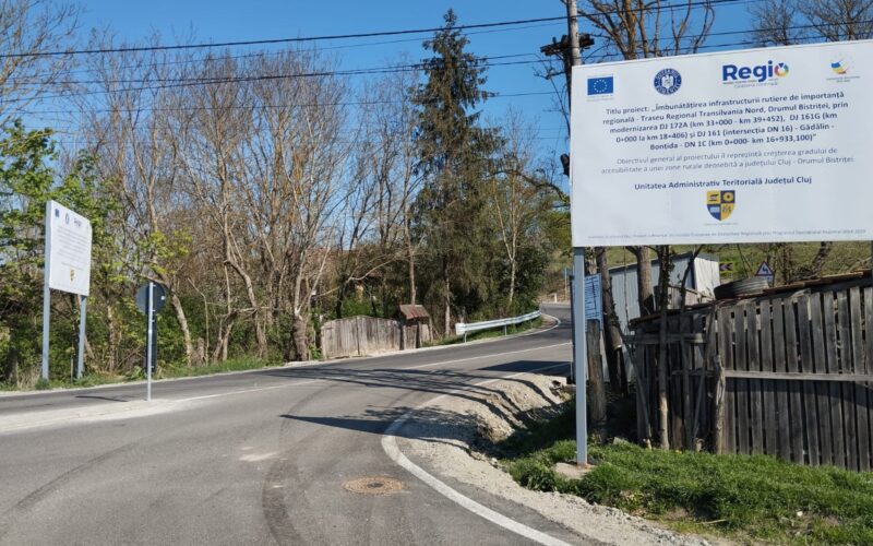 Astfel a fost finalizat, cu fonduri europene, întreg Drumul Bistriței, în lungime de 82 de km