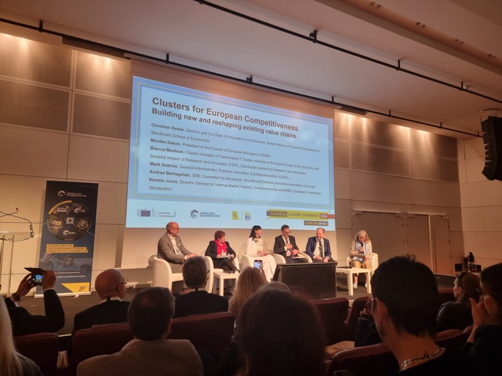 Manageri ai mai multor asemenea asocieri din Transilvania au participat la European Cluster Conference (ECC) 2024.
