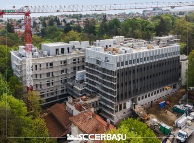 Antreprenorul Construcții Erbașu București (CEB) a avansat cu lucrările la Centrul de Patologie Neurovasculară și Neurochirurgie (CPNN).