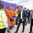 M-am bucurat să vizitez terminalul intermodal de la Decea, din județul Alba. Este o investiție privată, realizată de partenerii noștri emiratezi
