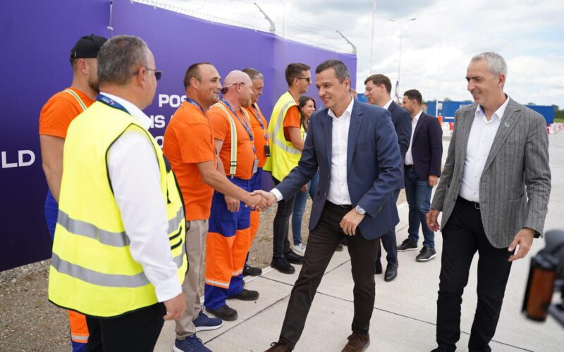 M-am bucurat să vizitez terminalul intermodal de la Decea, din județul Alba. Este o investiție privată, realizată de partenerii noștri emiratezi