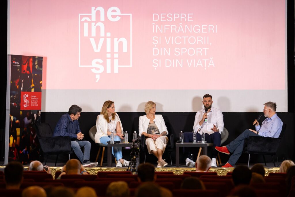 Momentul a fost marcat printr-un dialog cu Carmen Amariei, antrenoarea echipei (singura femeie la cârma a unei echipe masculine din Liga Națională din istoria handbalului românesc), Liviu Hossu (președintele secției de handbal a clubului „U” Cluj) și Flavia Popa, secretar general al BRD.