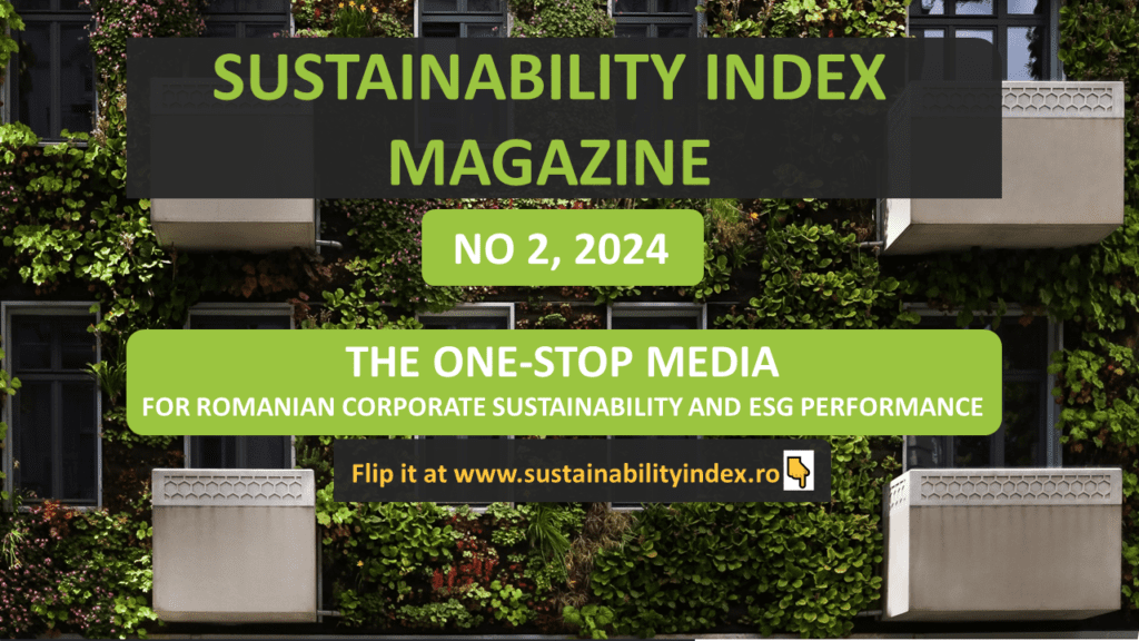 Lansare anuar bilingv Sustainability Index Magazine, ediția a 2-a: Profiluri ESG și noile evoluții din sustenabilitate