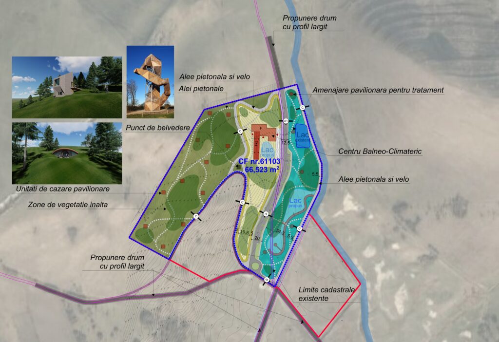 Comisia tehnică de amenajare a teritoriului și urbanism a județului Cluj a avizat construirea unui complex balnear în Jucu de Sus.