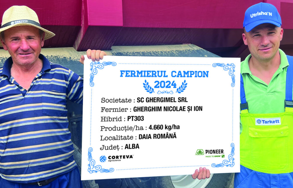 Astfel, ca în fiecare an, Corteva Agricience dă startul campaniei Fermieri campioni, o campanie ce are rolul de a evidenția modul în care hibrizii Pioneer s-au comportat sub diferite tehnologii în mai multe zone ale țării, precum și ce producții au oferit agricultorilor.