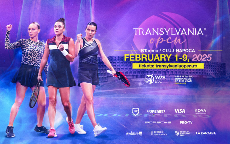 Ana Bogdan, finalista ultimei ediții, Jaqueline Cristian și Gabriela Ruse și-au confirmat prezența la Transylvania Open WTA 250, ediția 2025, între 1 și 9 februarie la Cluj.