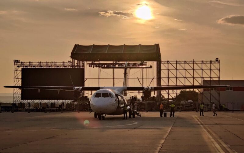 Transformarea noului terminal de pasageri al Aeroportului Internațional Maramureș (AIM) prinde contur.