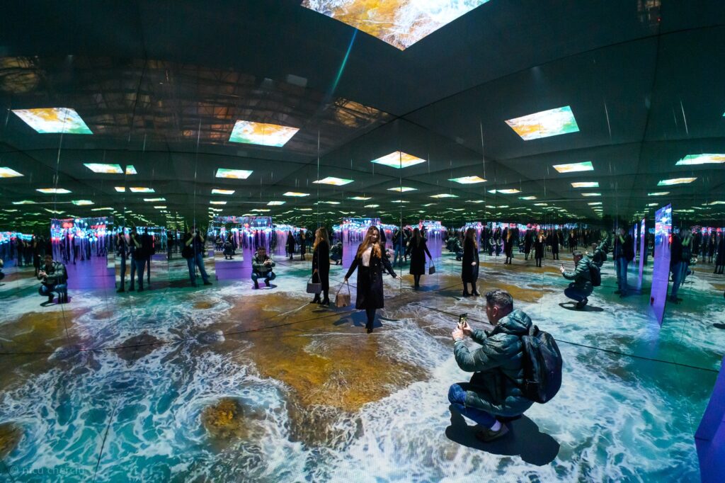 Inaugurat în 1 noiembrie, Museum of Immersive New Art (MINA) Cluj a adunat, în prima săptămână, 8.000 de vizitatori.