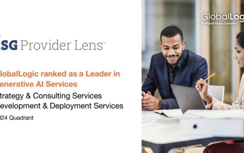 GlobalLogic Inc., companie din cadrul grupului Hitachi, a fost numită lider de piață în cadrul raportului ISG Provider Lens Generative AI Services 2024 de către Information Services Group (ISG)