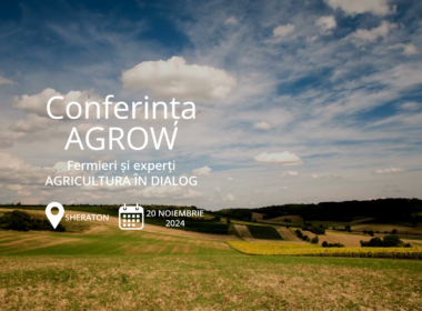 În 20 noiembrie, la Hotelul Sheraton din București are loc cea de-a doua ediție a AGROW, ce își propune să aducă agricultura românească în dialog între unii dintre cei mai reputați experți și fermieri.