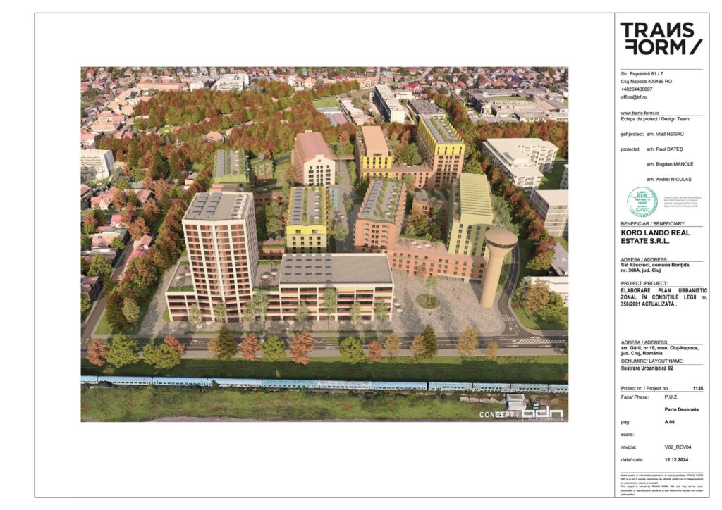 În 2025 vine vremea pentru restructurarea platformei Armătura, ultima zonă industrială rămasă blocată în anii 2000 din spatele Gării Cluj-Napoca (GCN).