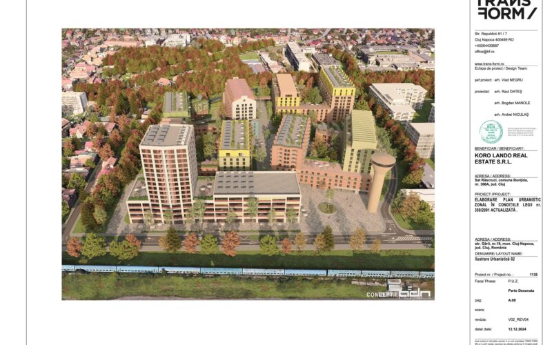 În 2025 vine vremea pentru restructurarea platformei Armătura, ultima zonă industrială rămasă blocată în anii 2000 din spatele Gării Cluj-Napoca (GCN).