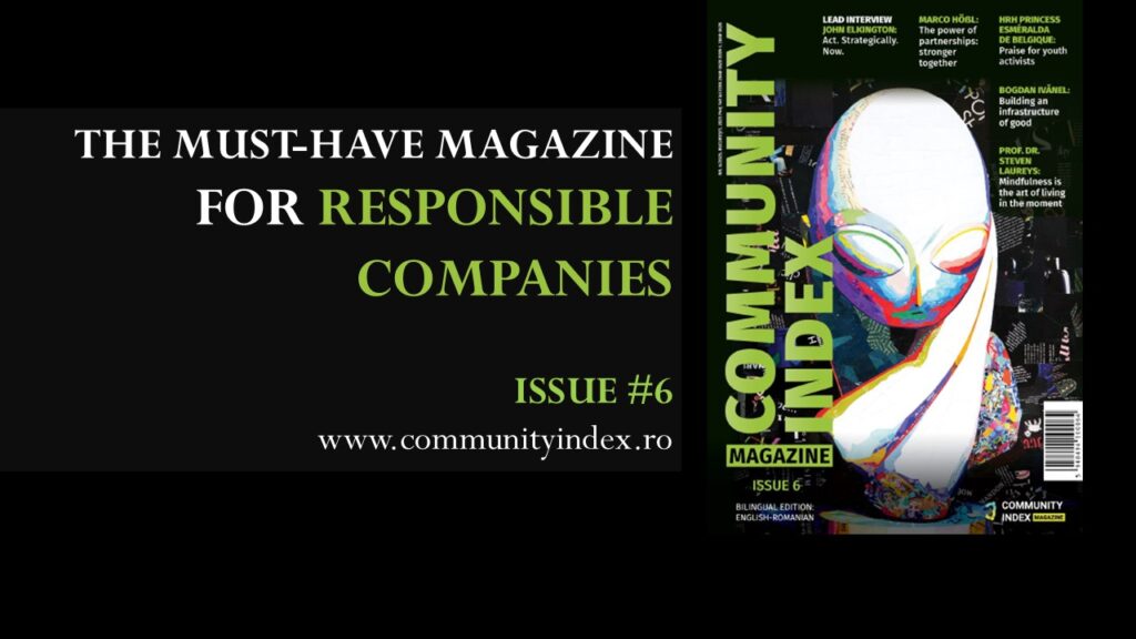 Community Index Magazine, anuarul bilingv dedicat investițiilor în comunități din România, marchează șase ani de impact și inspirație. 