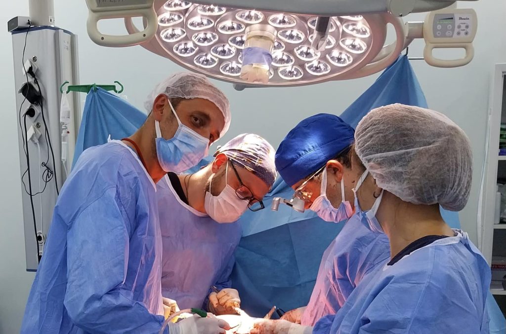 Intervenție la actualul institut de urologie din Cluj | Foto: ICUTR